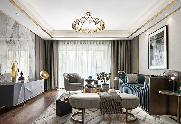 依云四季,美式風格